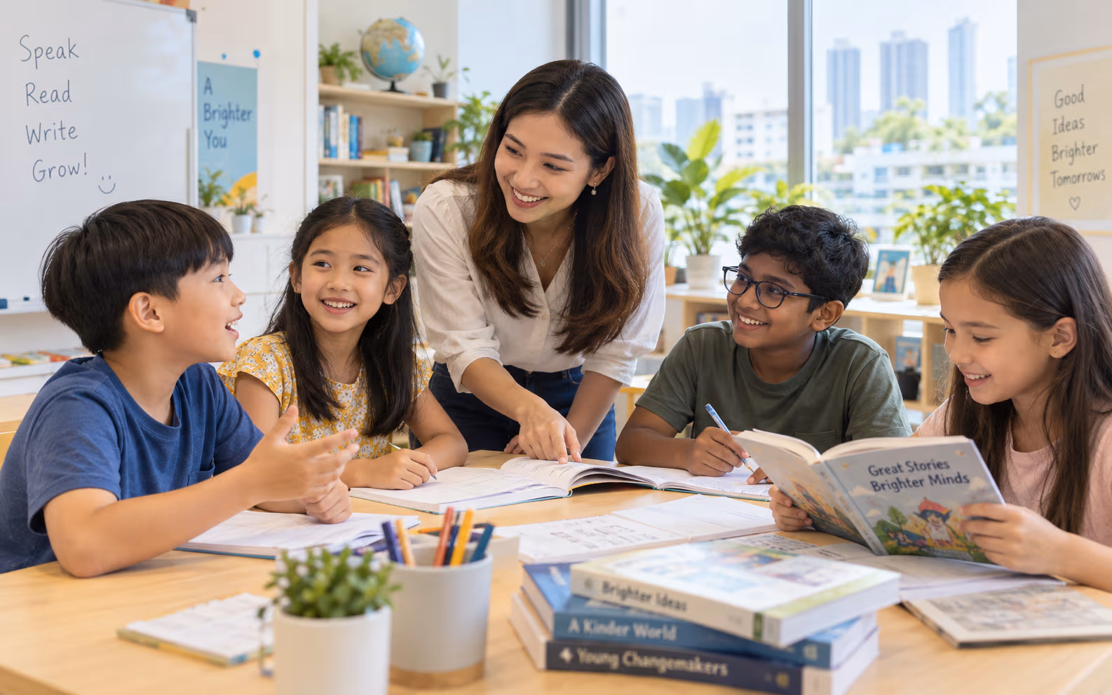 Weekly English Group Classes for Kids in Singapore
